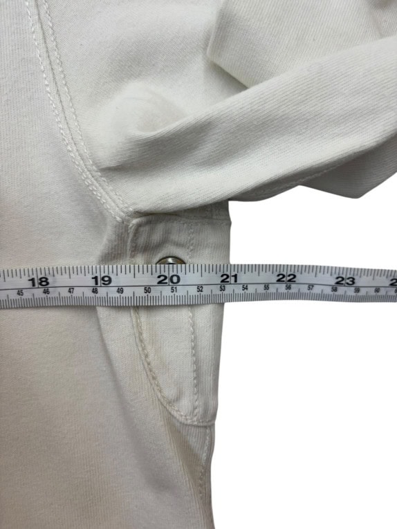 POLO RALPH LAUREN LONGSLEEVE POLO SHIRT CLASSIC OFF WHITE ΑΝΤΡΙΚΟ PRE OWNED XL