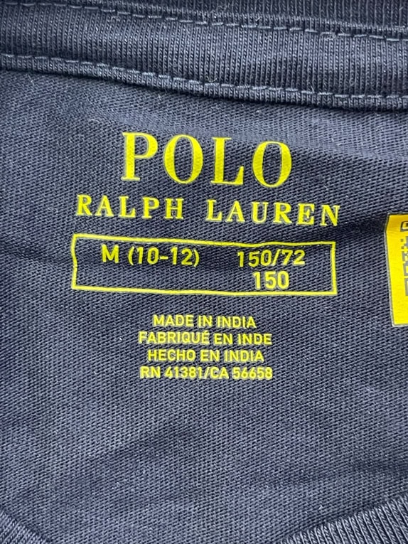 Polo Ralph Lauren Longsleeve T-Shirt Big Logo Κέντημα Μπλε Unisex M