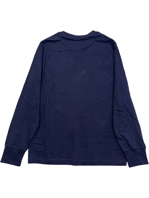 Polo Ralph Lauren Longsleeve T-Shirt Big Logo Κέντημα Μπλε Unisex M