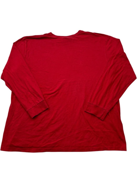 POLO RALPH LAUREN MAGLIA MANICA LUNGA CLASSICA ROSSA UOMO PRE OWNED XL