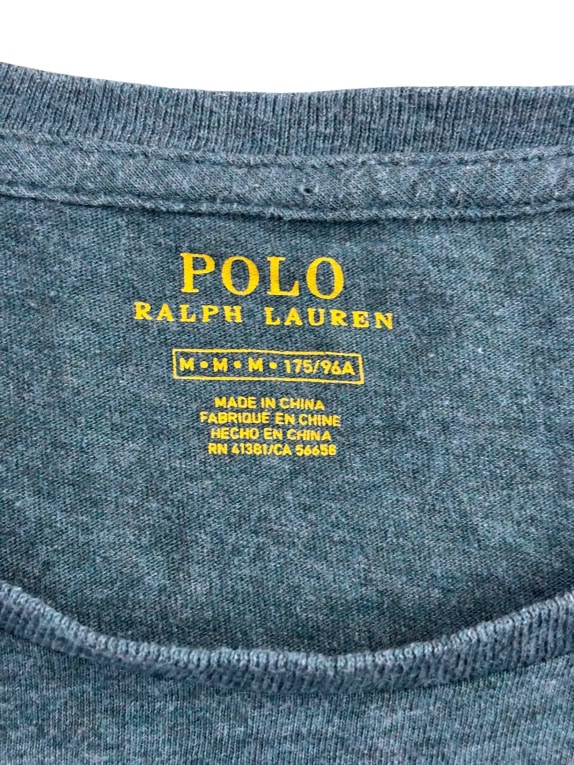 POLO RALPH LAUREN Μακρυμάνικη Μπλούζα Embroidered Logo Πράσινο UNISEX M