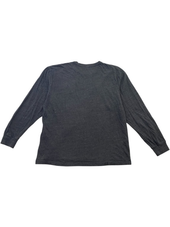 POLO RALPH LAUREN ΜΑΚΡΥΜΑΝΙΚΗ ΜΠΛΟΥΖΑ MINIMAL CHARCOAL ΓΚΡΙ ΑΝΤΡΙΚΟ PRE OWNED L