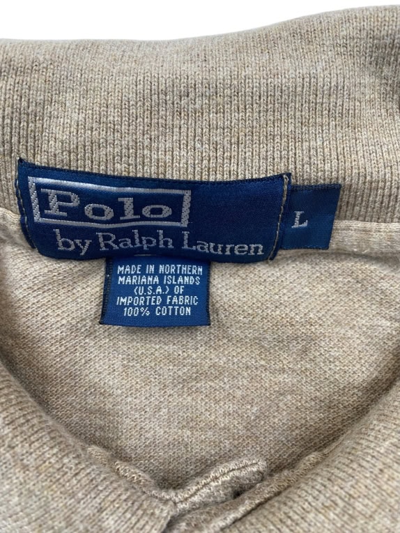 Polo Ralph Lauren Μακρυμάνικο Polo Μπεζ Unisex L