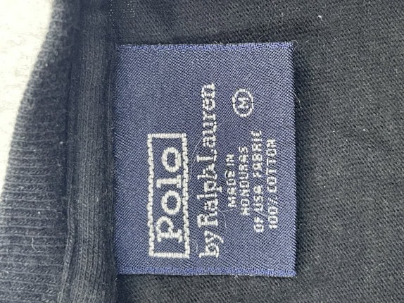 POLO RALPH LAUREN ΜΠΛΟΥΖΑ ΜΑΚΡΥΜΑΝΙΚΗ MINIMAL NAVY ΑΝΤΡΙΚΟ PRE OWNED M