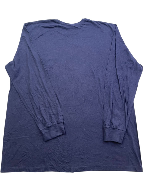 POLO RALPH LAUREN ΜΠΛΟΥΖΑ ΜΑΚΡΥΜΑΝΙΚΗ VINTAGE ΜΠΛΕ ΑΝΤΡΙΚΟ XXL pre-owned