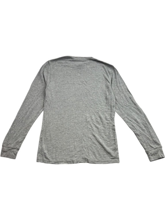 POLO RALPH LAUREN ΜΠΛΟΥΖΑ ΜΑΚΡΥΜΑΝΙΚΗ WAFFLE KNIT GREY UNISEX M