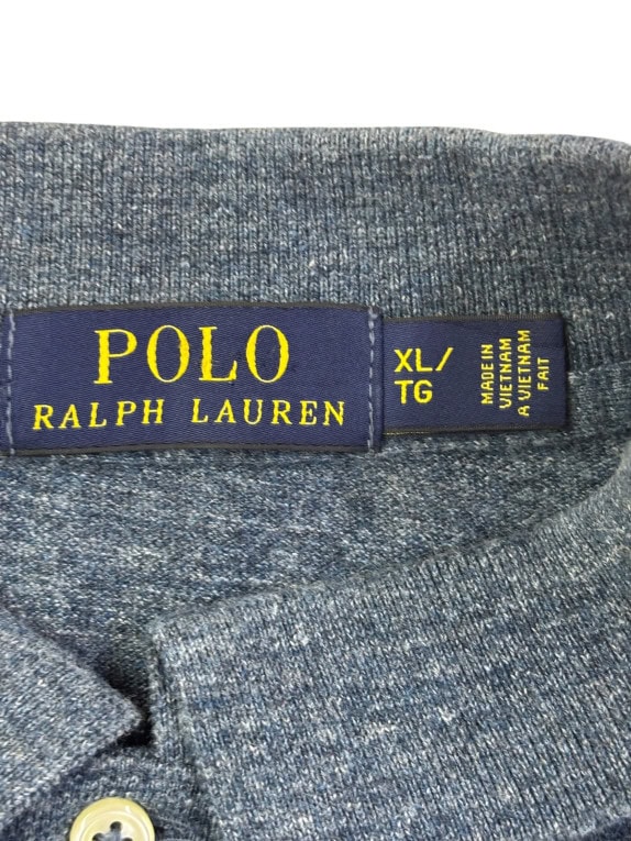POLO RALPH LAUREN POLO CLASSICA BLU UOMO PRE OWNED XL