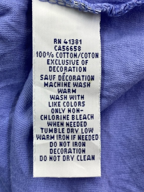 POLO RALPH LAUREN ΜΠΛΟΥΖΑΚΙ T-SHIRT EMBROIDERED LOGO ΜΠΛΕ/ΜΟΒ UNISEX L