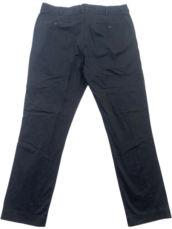 POLO RALPH LAUREN CHINO PANTS CLASSIC BLACK MEN PRE OWNED XL