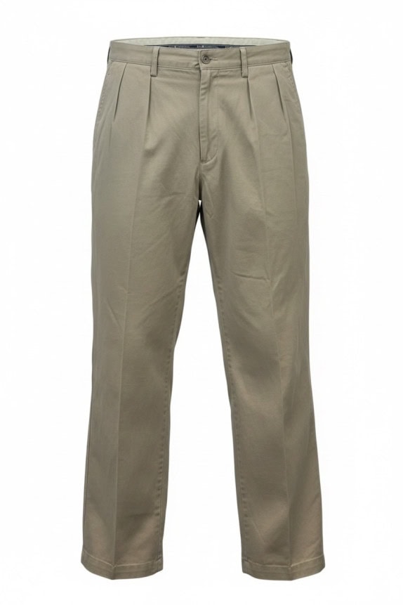 POLO RALPH LAUREN PANTALONI CHINO CLASSIC BEIGE UOMO PRE OWNED M