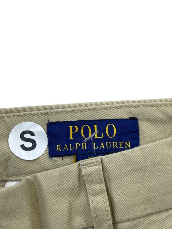 POLO RALPH LAUREN CHINO PANTS CLASSIC BEIGE MENS PRE OWNED S