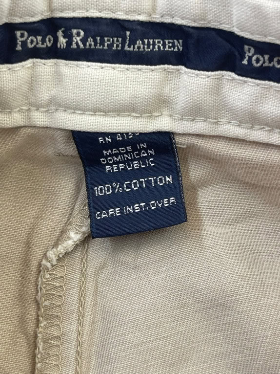 POLO RALPH LAUREN ΠΑΝΤΕΛΟΝΙ CHINO ΚΛΑΣΙΚΟ ΜΠΕΖ ΑΝΤΡΙΚΟ PRE OWNED L