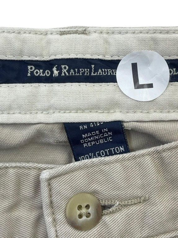POLO RALPH LAUREN ΠΑΝΤΕΛΟΝΙ CHINO ΚΛΑΣΙΚΟ ΜΠΕΖ ΑΝΤΡΙΚΟ PRE OWNED L