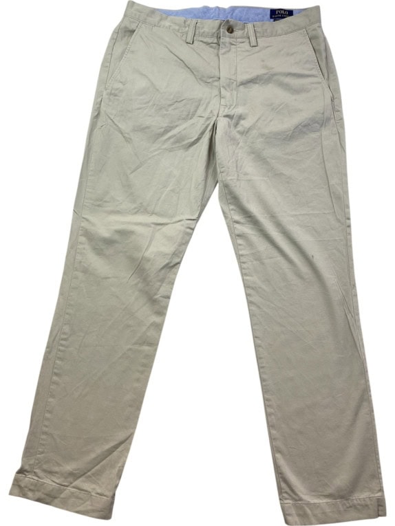 POLO RALPH LAUREN ΠΑΝΤΕΛΟΝΙ CHINO ΚΛΑΣΙΚΟ ΜΠΕΖ ΑΝΤΡΙΚΟ PRE OWNED L