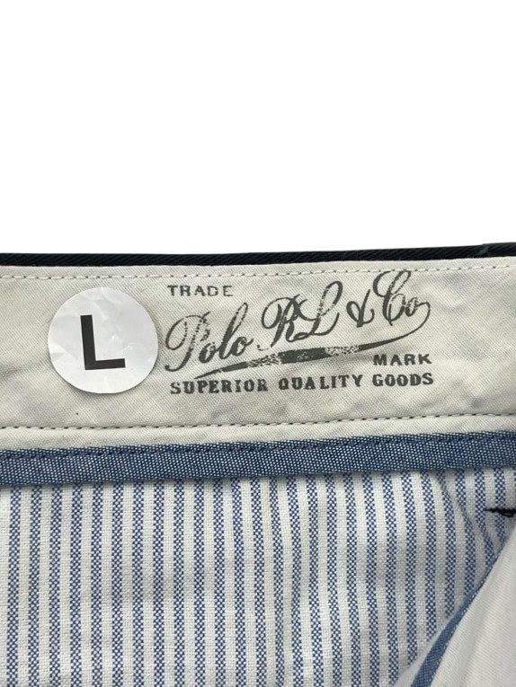 POLO RALPH LAUREN ΠΑΝΤΕΛΟΝΙ CHINO ΚΛΑΣΙΚΟ NAVY ΑΝΤΡΙΚΟ PRE OWNED L