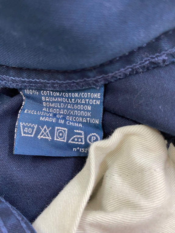 POLO RALPH LAUREN Παντελόνι Chino Logo Μπλε Ανδρικό L