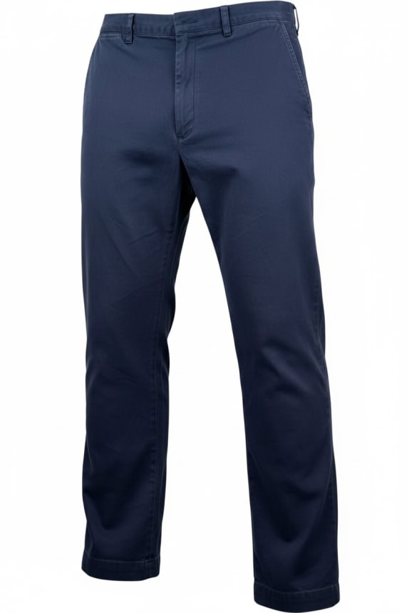 POLO RALPH LAUREN pantaloni chino rétro blu scuro da uomo XL usato