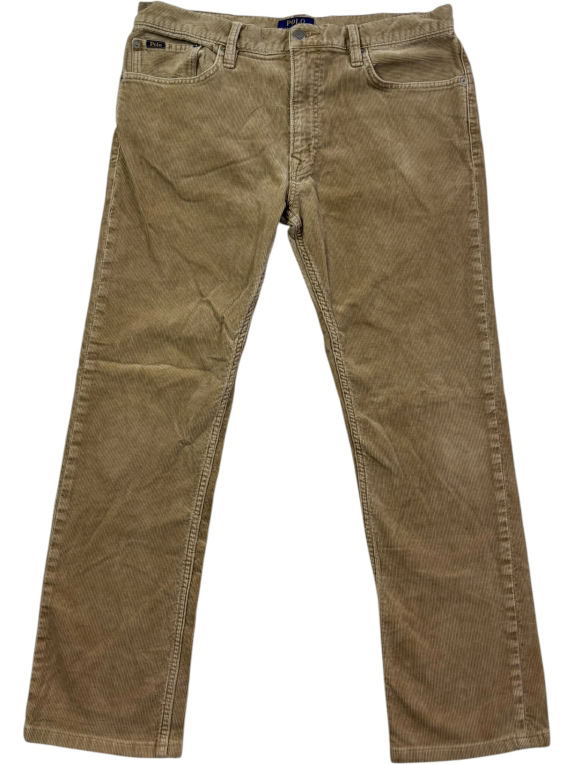 POLO RALPH LAUREN ΠΑΝΤΕΛΟΝΙ CORDUROY VINTAGE ΚΑΦΕ ΑΝΤΡΙΚΟ L pre-owned