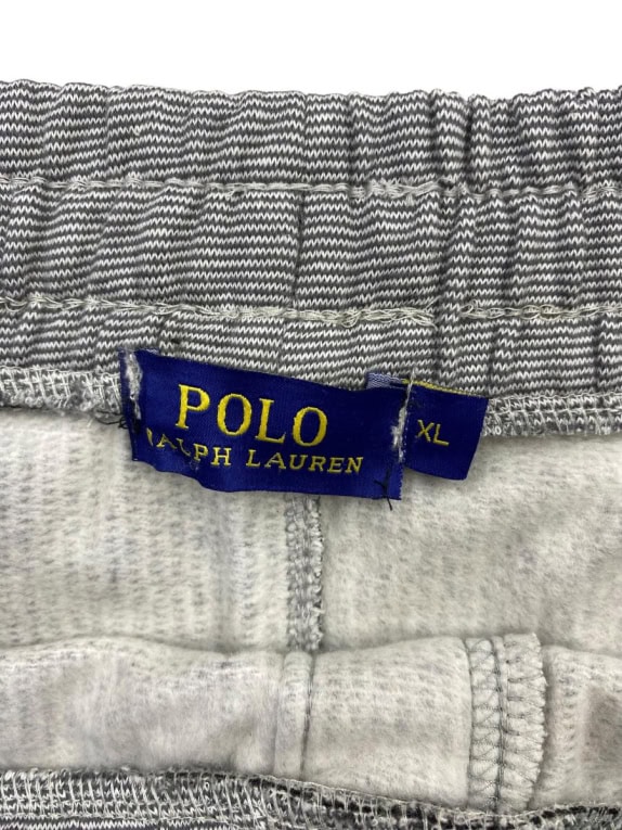 POLO RALPH LAUREN Side Tape Logo Tracksuit Bottoms Grey Men's XL