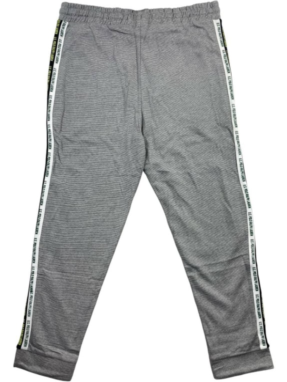 POLO RALPH LAUREN Παντελόνι Jogger Side-Stripe Logo Γκρι Ανδρικό L