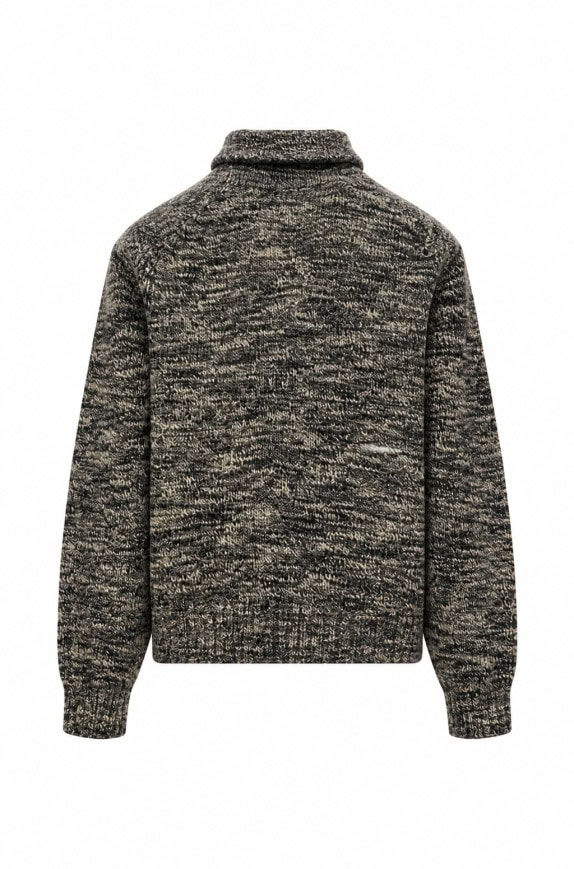 POLO RALPH LAUREN ΠΛΕΚΤΗ ΖΑΚΕΤΑ MINIMAL ΓΚΡΙ ΜΑΥΡΟ ΑΝΤΡΙΚΟ PRE OWNED M