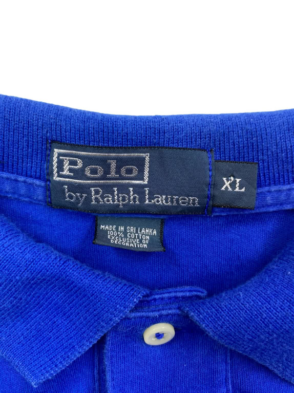 POLO RALPH LAUREN Polo Maglia Casual con Logo Blu da Uomo XL