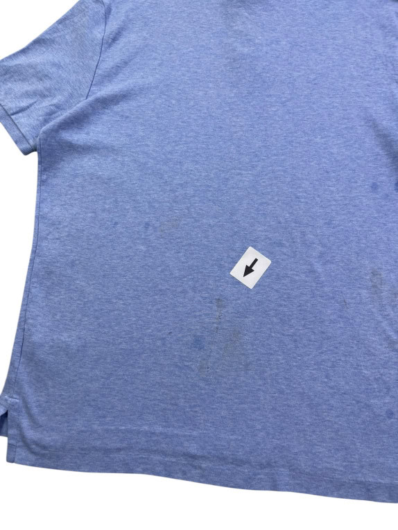 POLO RALPH LAUREN POLO ΜΠΛΟΥΖΑ CLASSIC ΜΠΛΕ ΑΝΤΡΙΚΟ PRE OWNED M