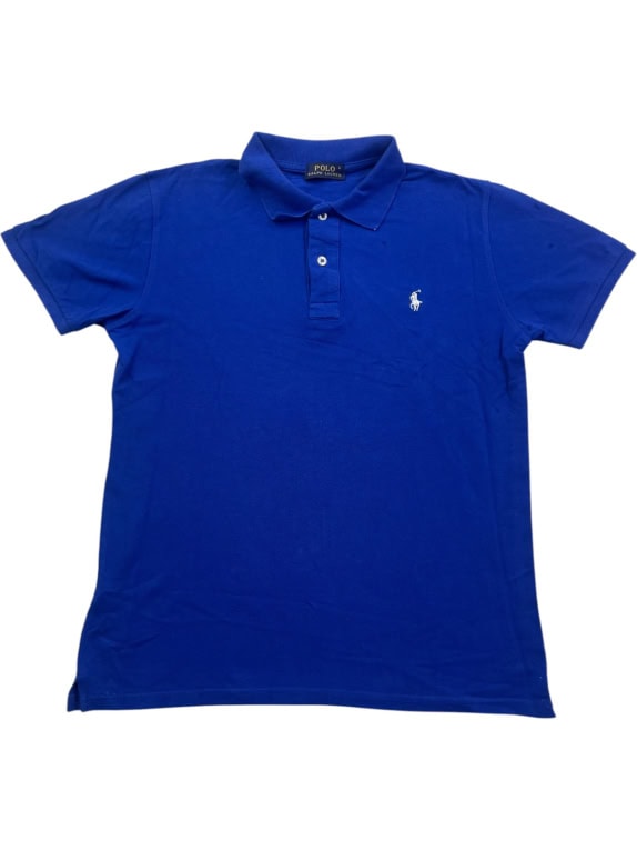 POLO RALPH LAUREN POLO SHIRT CLASSIC BLUE ΑΝΤΡΙΚΟ PRE OWNED L