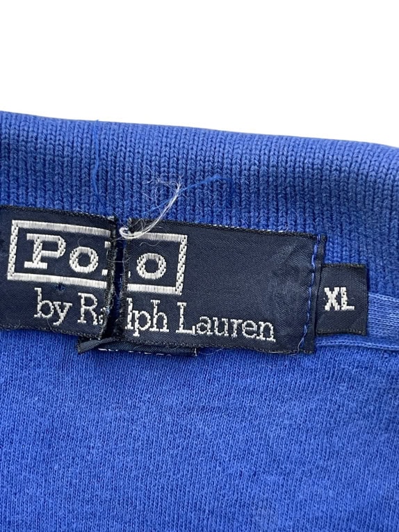 POLO RALPH LAUREN POLO SHIRT CLASSIC BLUE ΑΝΤΡΙΚΟ PRE OWNED XL