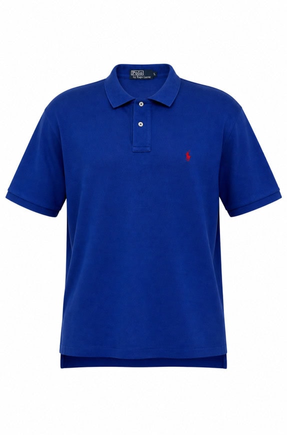 POLO RALPH LAUREN POLO SHIRT CLASSIC BLUE ΑΝΤΡΙΚΟ PRE OWNED XL