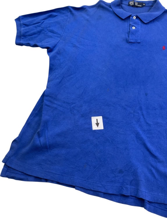 POLO RALPH LAUREN POLO SHIRT CLASSIC BLUE ΑΝΤΡΙΚΟ PRE OWNED XL