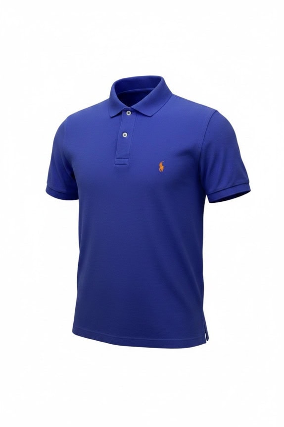 POLO RALPH LAUREN POLO SHIRT CLASSIC ΜΠΛΕ ΡΟΥΑ ΑΝΤΡΙΚΟ PRE OWNED M