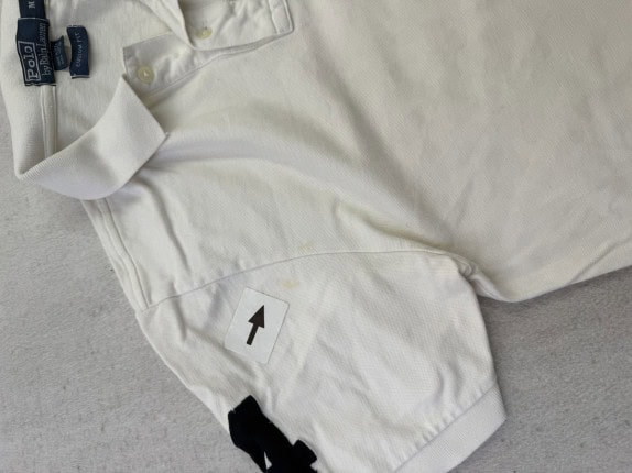 POLO RALPH LAUREN POLO SHIRT CLASSIC WHITE ΑΝΤΡΙΚΟ PRE OWNED M