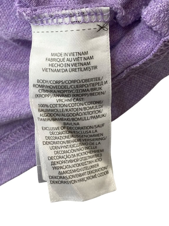 Polo Ralph Lauren Polo Shirt Logo Μακρυμάνικο Μωβ UNISEX M