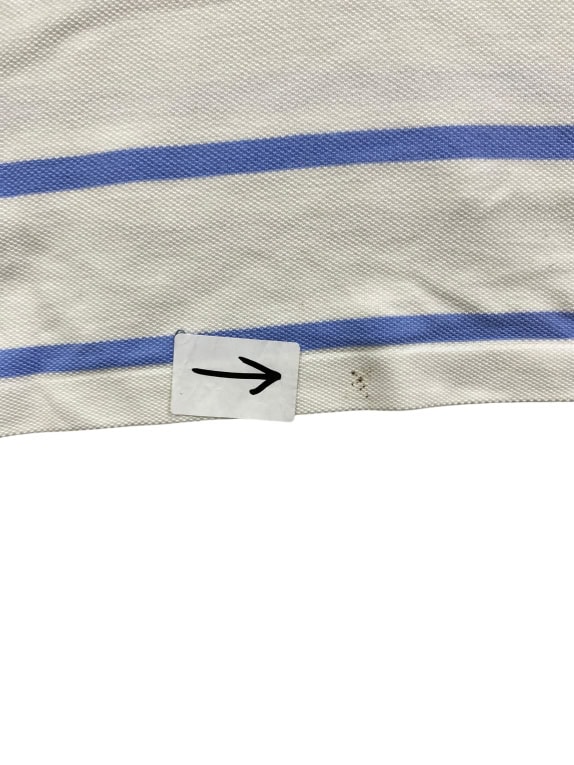 Polo Ralph Lauren Polo Shirt Ριγέ Logo Λευκό Ανδρικό M