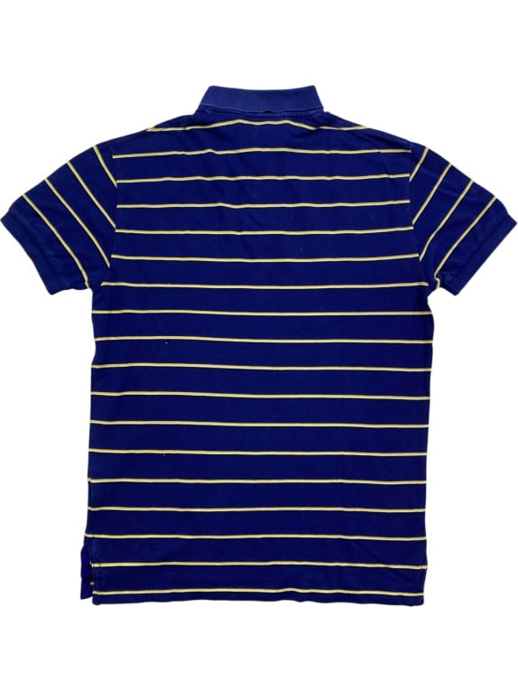 Polo Ralph Lauren Polo Shirt Ριγέ Logo Μπλε Ανδρικό S
