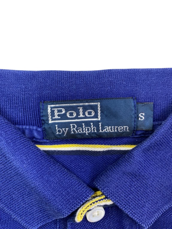 Polo Ralph Lauren Polo Shirt Ριγέ Logo Μπλε Ανδρικό S