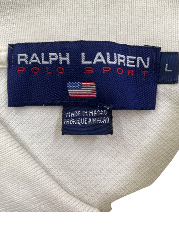 Polo Ralph Lauren Polo Sport Sleeveless Polo Logo Λευκό Γυναικείο Large