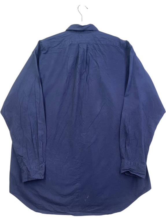 POLO RALPH LAUREN ΠΟΥΚΑΜΙΣΟ BUTTON DOWN ΚΛΑΣΙΚΟ NAVY ΑΝΤΡΙΚΟ PRE OWNED L