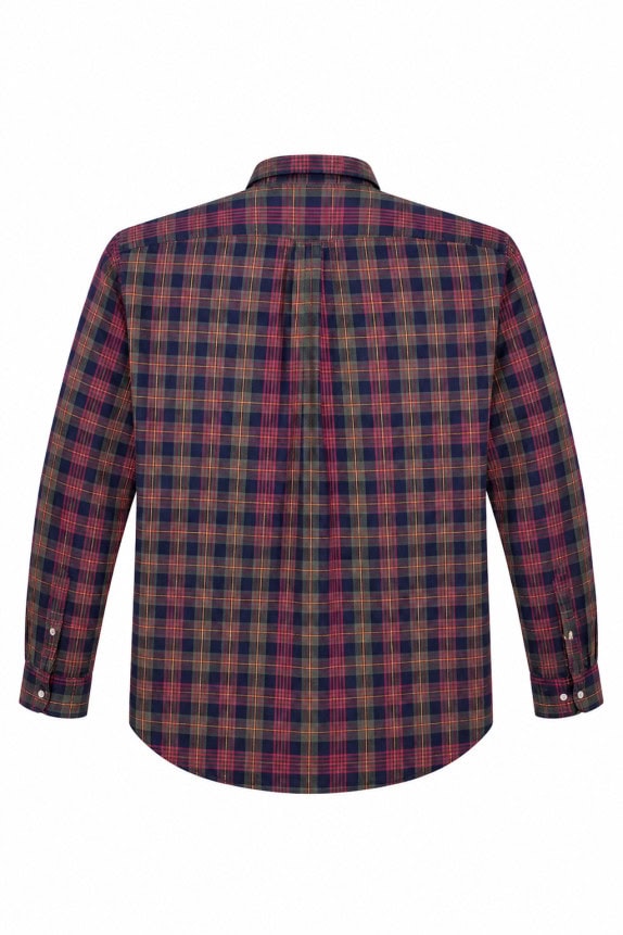 POLO RALPH LAUREN ΠΟΥΚΑΜΙΣΟ CHECKED ΠΟΛΥΧΡΩΜΟ ΑΝΤΡΙΚΟ PRE OWNED L