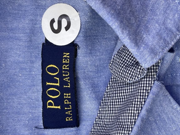 POLO RALPH LAUREN ΠΟΥΚΑΜΙΣΟ CLASSIC BLUE ΑΝΤΡΙΚΟ PRE OWNED S