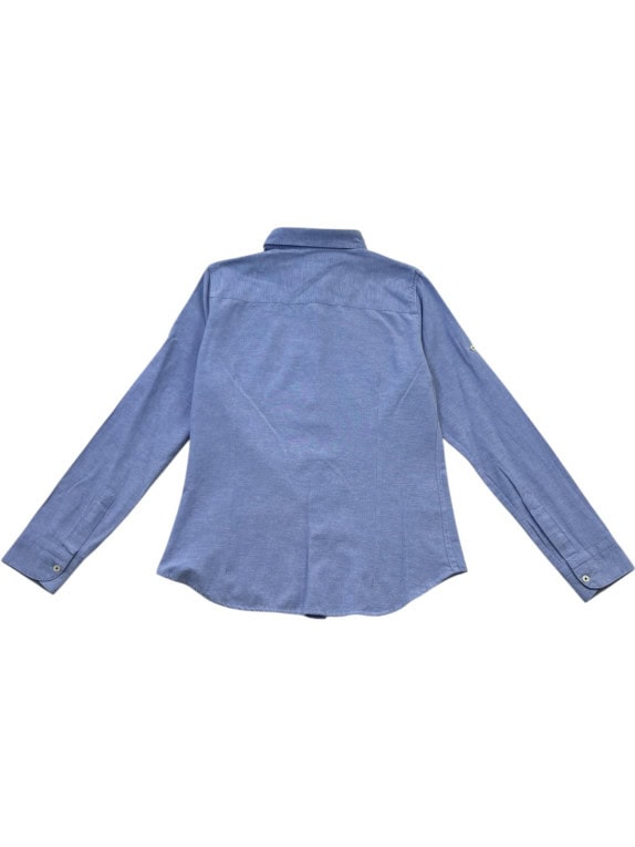 POLO RALPH LAUREN ΠΟΥΚΑΜΙΣΟ CLASSIC ΜΠΛΕ ΓΥΝΑΙΚΕΙΟ PRE OWNED S