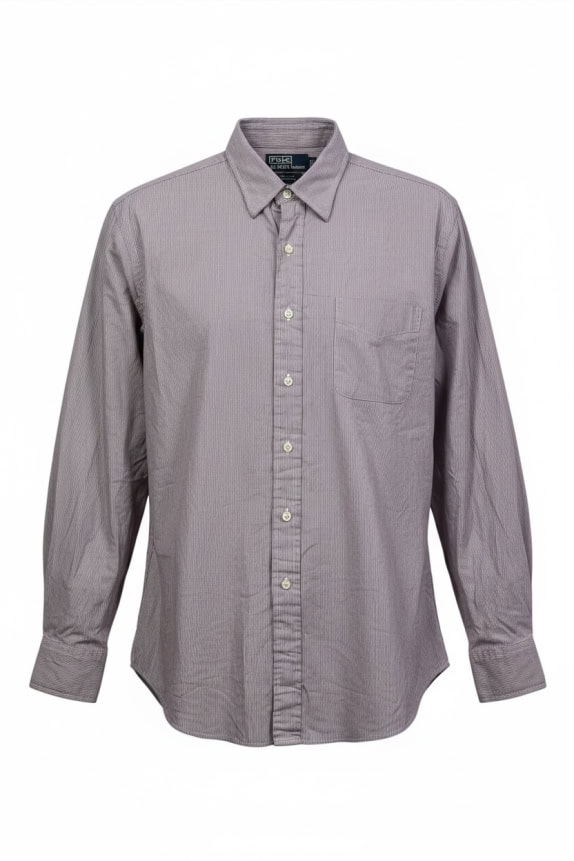 POLO RALPH LAUREN ΠΟΥΚΑΜΙΣΟ CLASSIC ΜΩΒ ΑΝΤΡΙΚΟ PRE OWNED M