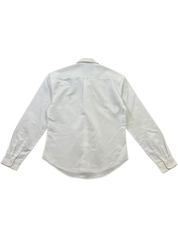 POLO RALPH LAUREN CAMICIA CLASSIC OFF WHITE UOMO PRE OWNED M