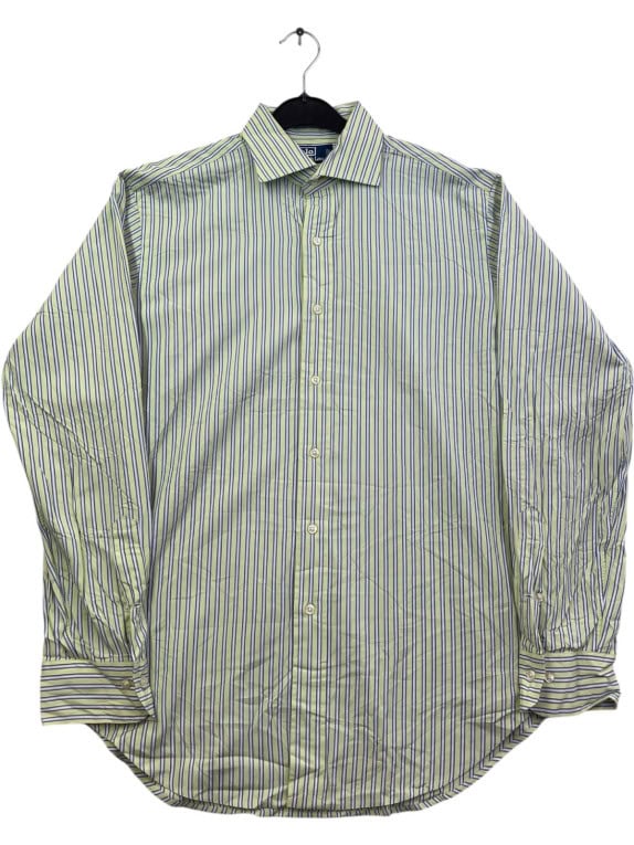 POLO RALPH LAUREN ΠΟΥΚΑΜΙΣΟ CLASSIC ΡΙΓΕ ΑΠΑΛΟ ΠΡΑΣΙΝΟ ΑΝΤΡΙΚΟ PRE OWNED