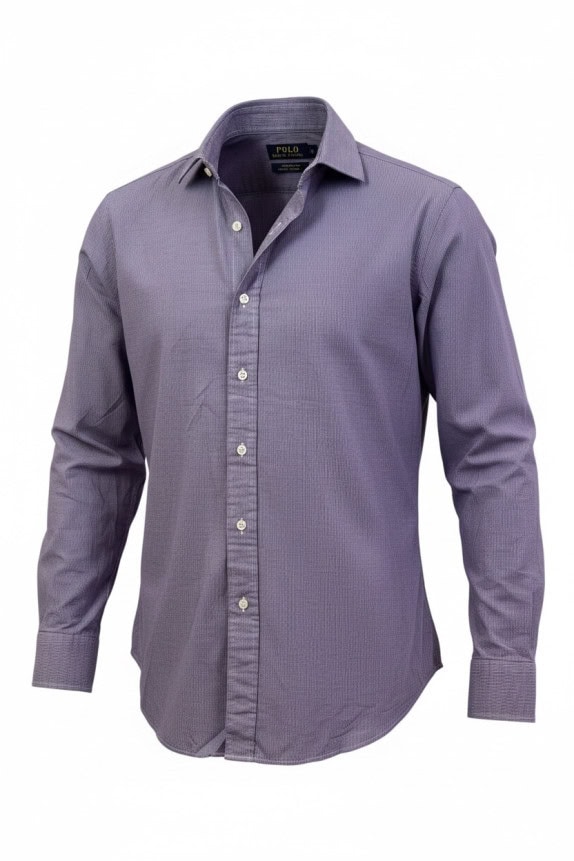 POLO RALPH LAUREN ΠΟΥΚΑΜΙΣΟ ΚΛΑΣΙΚΟ ΜΩΒ ΑΝΤΡΙΚΟ PRE OWNED L