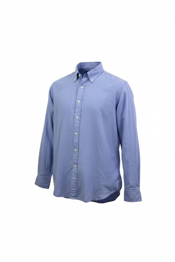 POLO RALPH LAUREN ΠΟΥΚΑΜΙΣΟ STRETCH COTTON ΜΙΚΡΟΚΑΡΟ ΣΙΕΛ ΑΝΔΡΙΚΟ XL