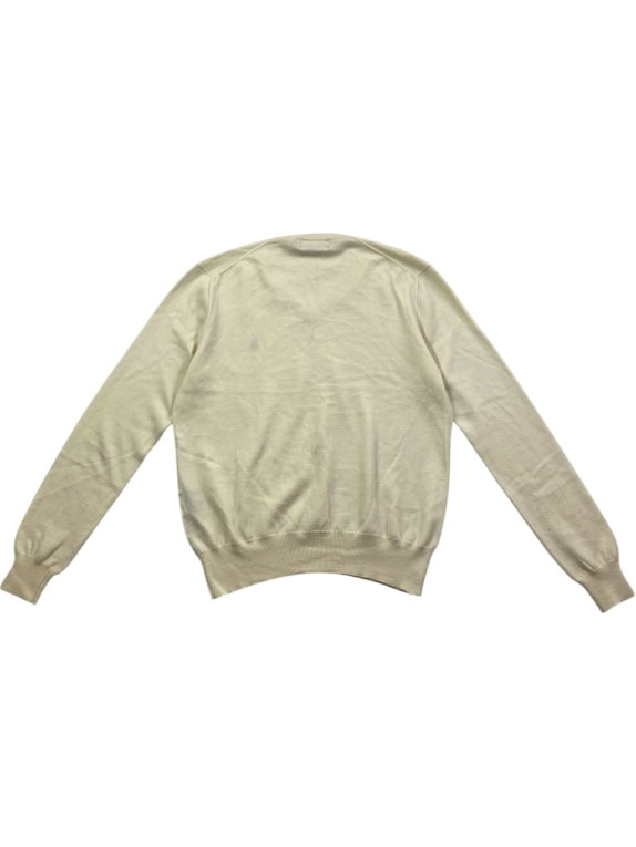 POLO RALPH LAUREN ΠΟΥΛΟΒΕΡ V-NECK CLASSIC ΛΟΓΟΤΥΠΟ PONY ΕΚΡΟΥ ΑΝΔΡΙΚΟ M
