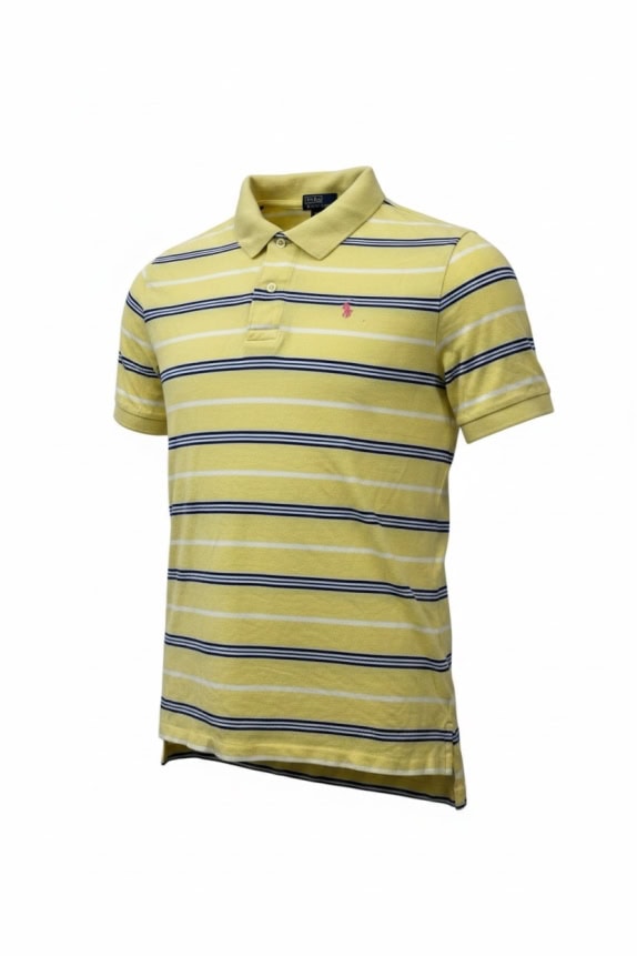 Polo Ralph Lauren Ριγέ Polo Κίτρινο Unisex XL