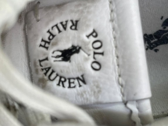 POLO RALPH LAUREN SNEAKERS MINIMAL ΛΕΥΚΟ UNISEX PRE OWNED EU39